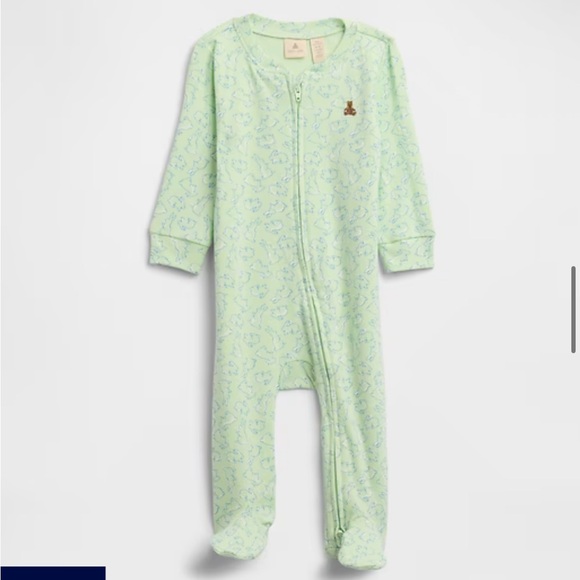 GAP Other - GAP Light Green Kids Footie One Piece